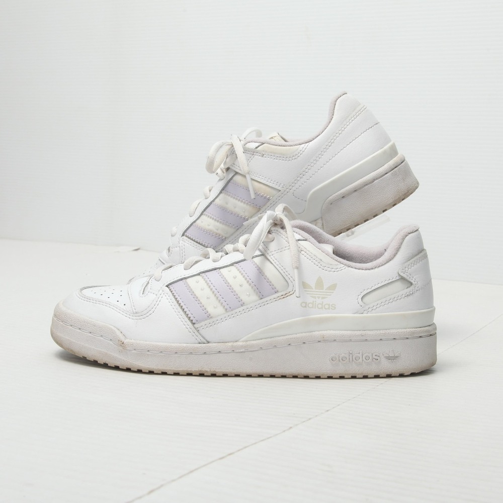 Adidas Sneakers Womens Size 9 Forum Low CL 'Cloud White/Silver Dawn FZ6531